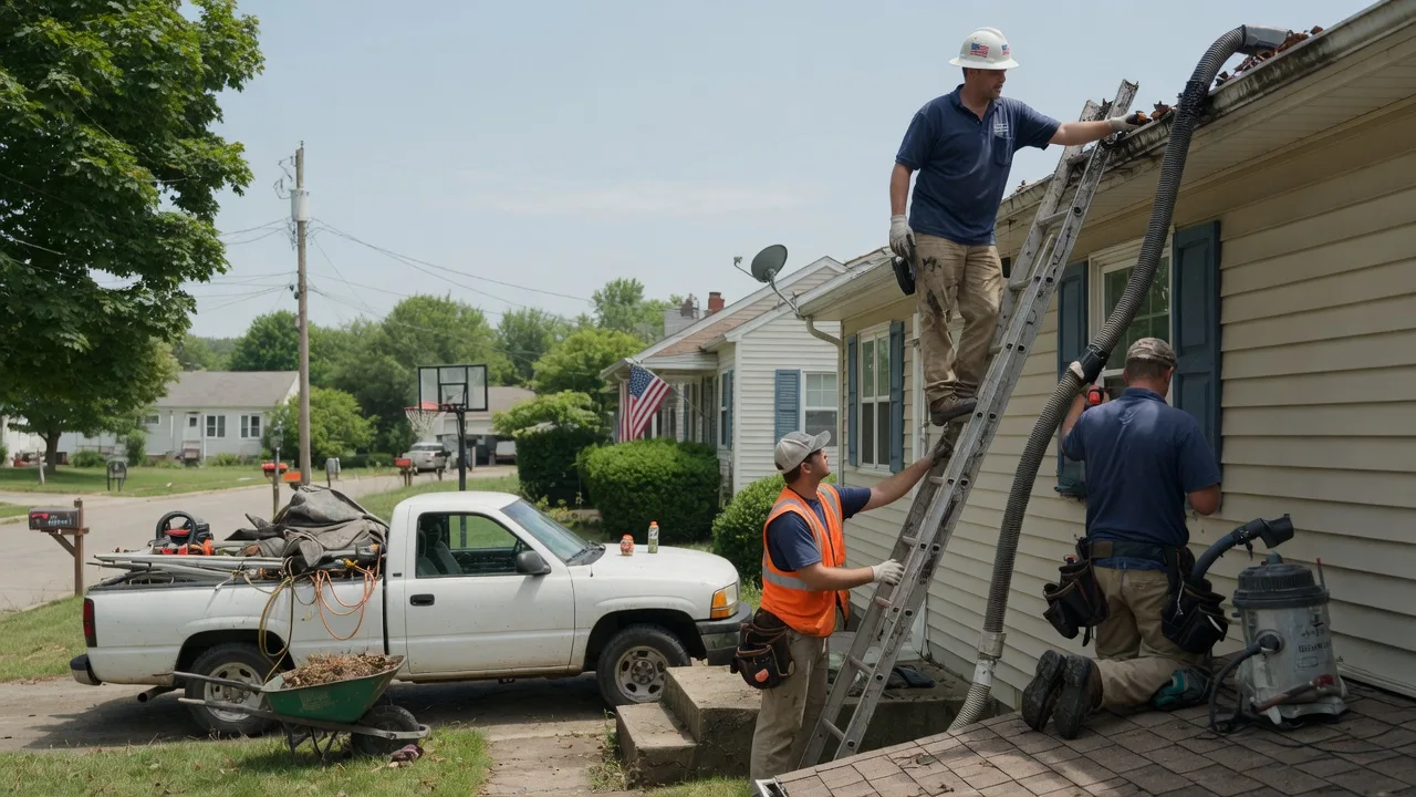 Gutter Installation in Wheatland, IN near me